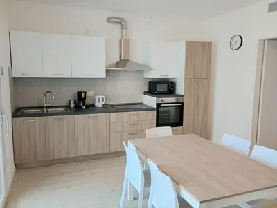 Cucina o angolo cottura di Residence Florinas con piscina - Family Apartments Lido di Jesolo
