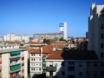Vista generica su Mestre o vista sulla città dall'interno dell'appartamento