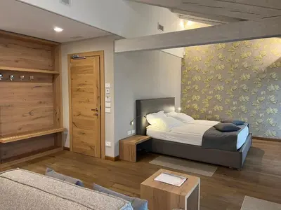 Letto o letti in una camera di Agriturismo Vedova