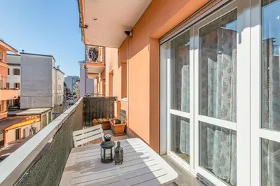 Balcone o terrazza di GuestHost - Bright Apartment near Mestre Station