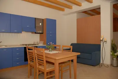 Cucina o angolo cottura di Agriturismo Mazzeracca