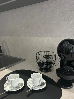 Set per la preparazione di tè e caffè presso Dolce Risveglio