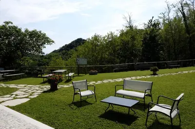 Paesaggio naturale nelle vicinanze dell'agriturismo