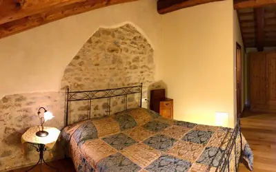 Letto o letti in una camera di Agriturismo Col Maor