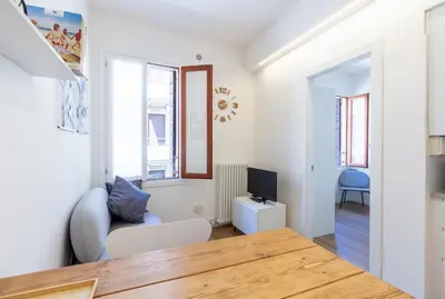 Area soggiorno di Chic & Smart Flat in Padova