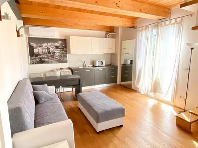 Area soggiorno di JH4 - Carraro Immobiliare - Family Apartments