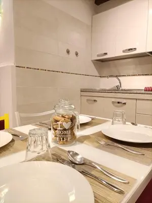 Cucina o angolo cottura di Briani Venice Apartment with Private Patio
