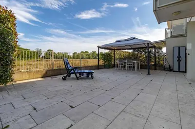 Balcone o terrazza di Airport Marco Polo -free park-