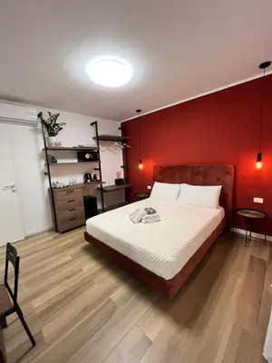 Letto o letti in una camera di Residence Pelin