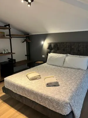 Letto o letti in una camera di Residence Pelin