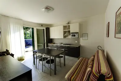 Cucina o angolo cottura di Villa Faro Vecchio