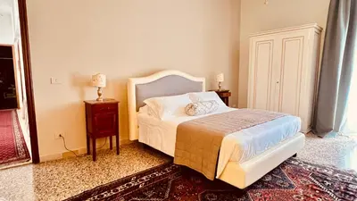 Letto o letti in una camera di Corte dei Quadri Simoni