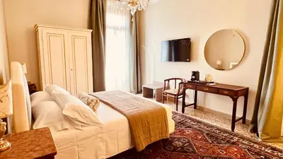 Letto o letti in una camera di Corte dei Quadri Simoni