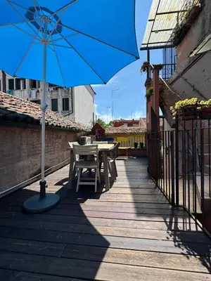 Balcone o terrazza di Maison de Minou