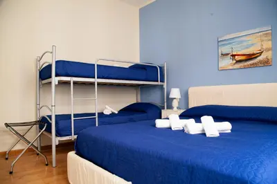 Letto o letti in una camera di Casa al Mare WiFi Ac