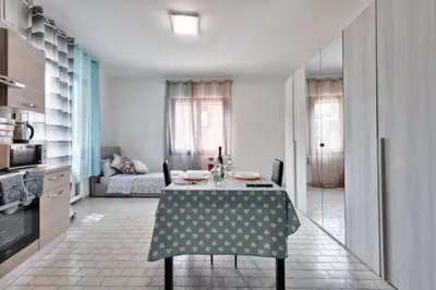Area soggiorno di Venice Miramare Residence 2