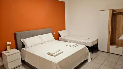 Letto o letti in una camera di appartamento di venezia