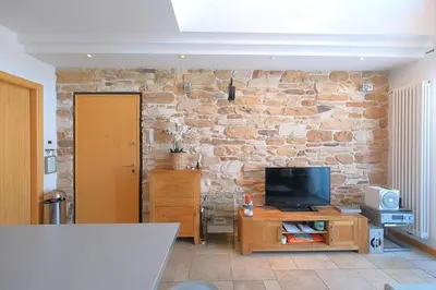 TV o dispositivi per l'intrattenimento presso Duplex 3 CAMERE 2 BAGNI PIAZZA DRAGO