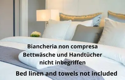 Letto o letti in una camera di Duplex 3 CAMERE 2 BAGNI PIAZZA DRAGO