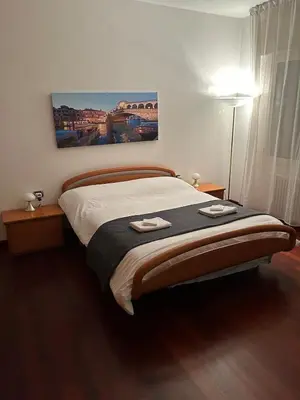 Letto o letti in una camera di LY home