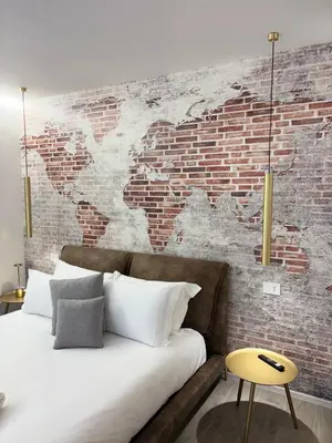 Area soggiorno di Golden House Apartsuite