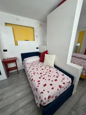 Letto o letti in una camera di Terrace Apartment Venice Center - Yellow