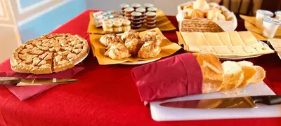 Cibo presso il bed & breakfast o nelle vicinanze