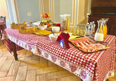 Cibo presso il bed & breakfast o nelle vicinanze