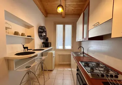 Cucina o angolo cottura di Residenza BONAMIGO