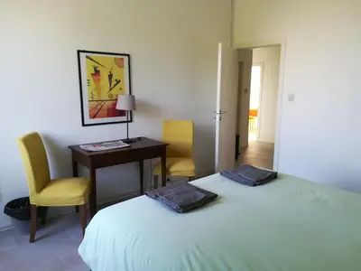 Letto o letti in una camera di Appartamento Carli