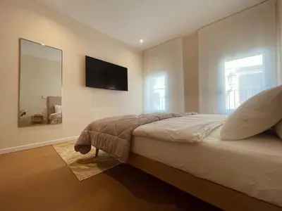 Letto o letti in una camera di Elegant Apartment near Prato della Valle & Basilica Santo