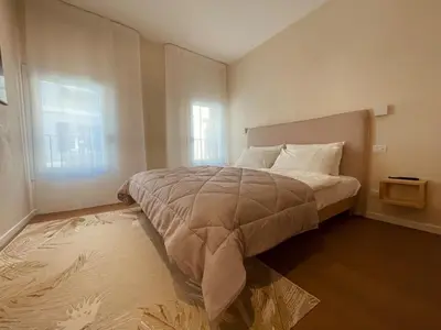 Letto o letti in una camera di Elegant Apartment near Prato della Valle & Basilica Santo