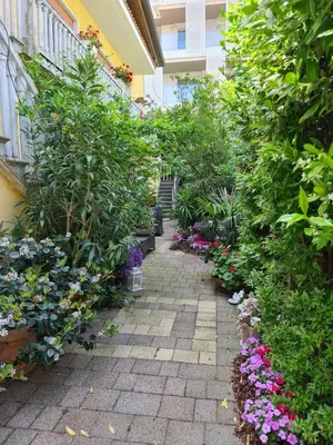 Giardino di 2 bedrooms Villa with sea view terrace in Jesolo