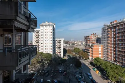 Vista generica su Marghera o vista sulla città dall'interno dell'appartamento