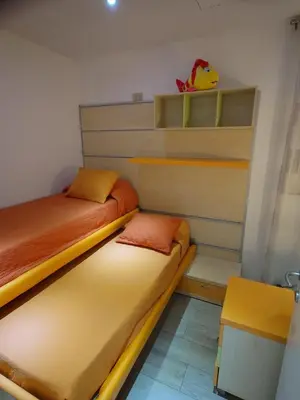Letto o letti in una camera di Angolo Del Paradiso