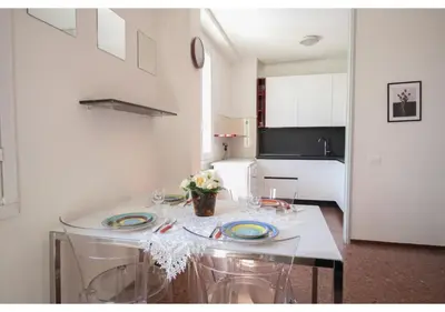 Cucina o angolo cottura di CANAL-VIEW, Apartment in Venice