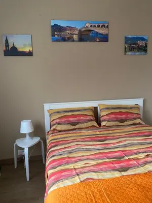 Letto o letti in una camera di Good vibe room