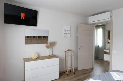 TV o dispositivi per l'intrattenimento presso Appartamento al Sole