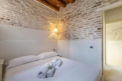 Letto o letti in una camera di Casa Rugheta - Dorsoduro