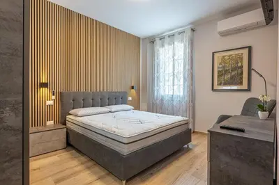 Letto o letti in una camera di Appartamento Mimosa