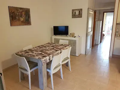 TV o dispositivi per l'intrattenimento presso Appartamento Isola Verde Chioggia