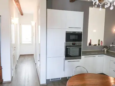 Cucina o angolo cottura di Ca Farnese, beautiful big apartment in trad area