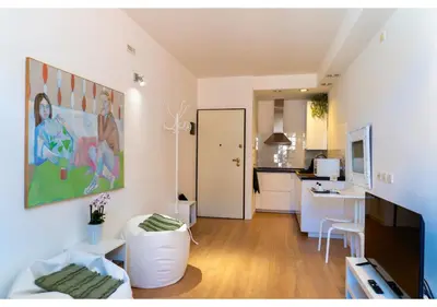 Cucina o angolo cottura di Spiral-Loft, Santo Apartment