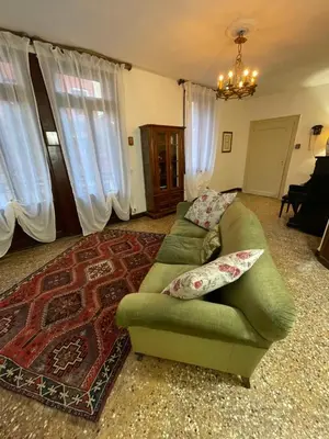 Area soggiorno di Ritz Venice Guest House Lionsclass