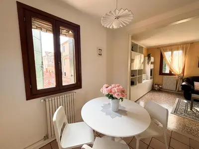 Area soggiorno di Ca' Sunshine Your Home in San Marcuola Venice