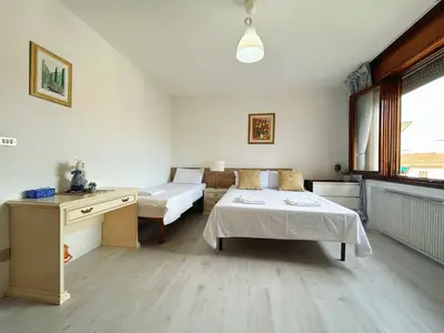 Letto o letti in una camera di Venezia casa B&b