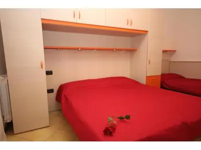 Letto o letti in una camera di Mairen bilocale
