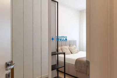 Letto o letti in una camera di Condominio Rinascita