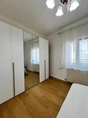 Letto o letti in una camera di La Rosa