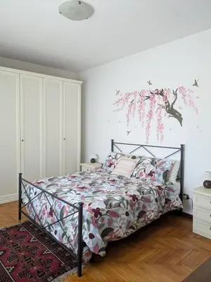 Letto o letti in una camera di Casa la Contessa